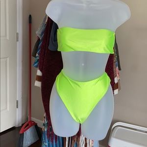 Two piece bathing suit